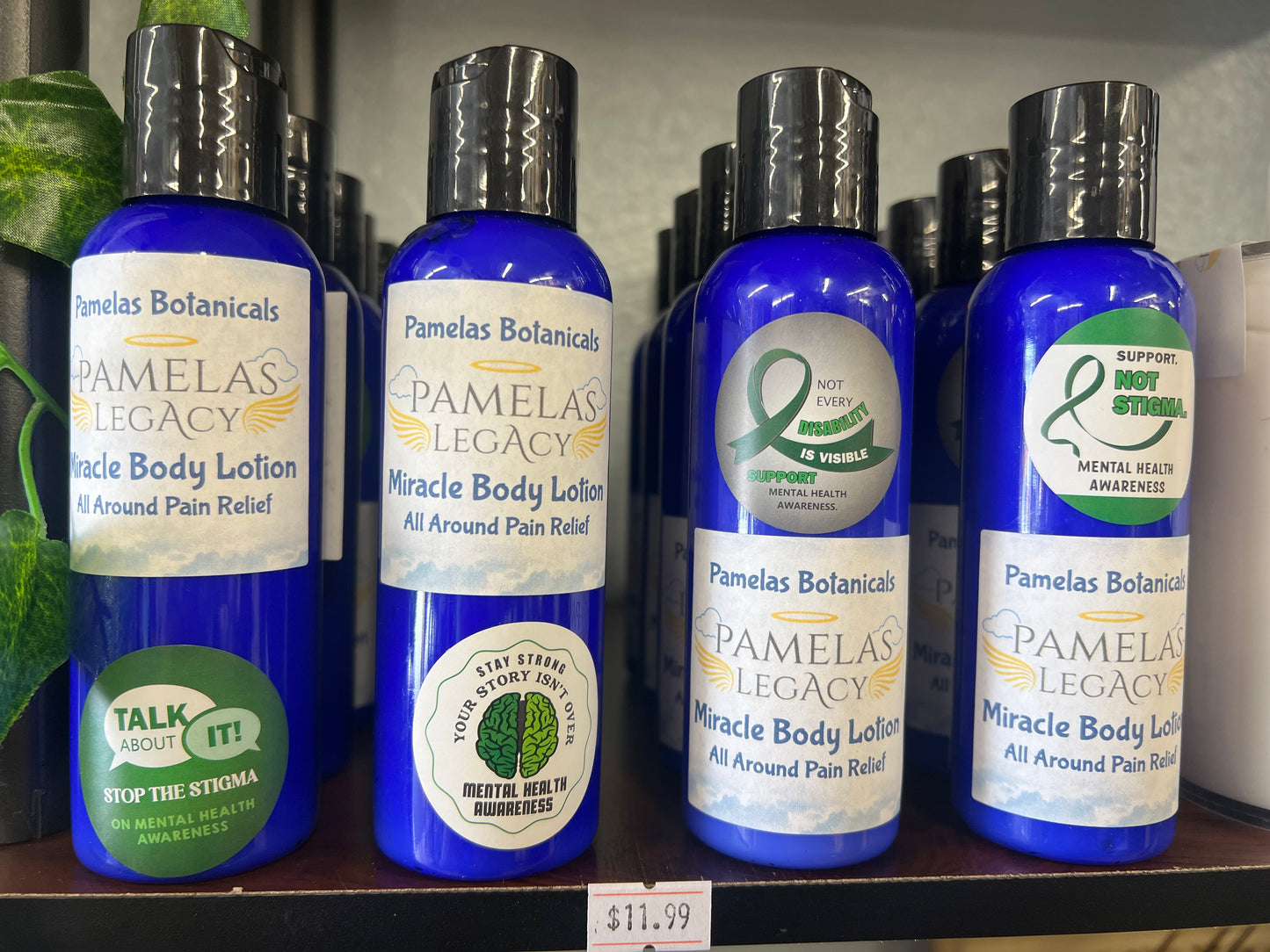 Pamelas Botanicals Miracle Pain Relief Lotion