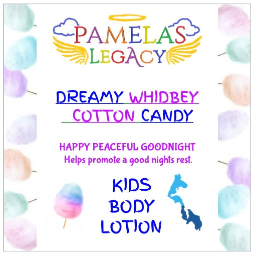 (KIDS BODY LOTION) Dreamy Whidbey (Cotton Candy) Goodnight