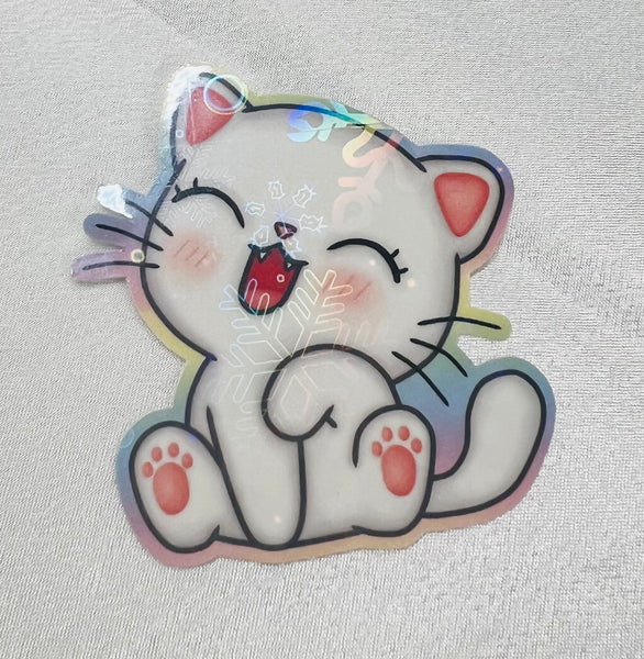 STICKER- Rainbow Cat