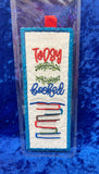 Embroidered Bookmark A05 #03