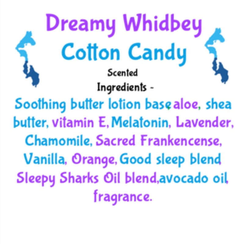 (KIDS BODY LOTION) Dreamy Whidbey (Cotton Candy) Goodnight