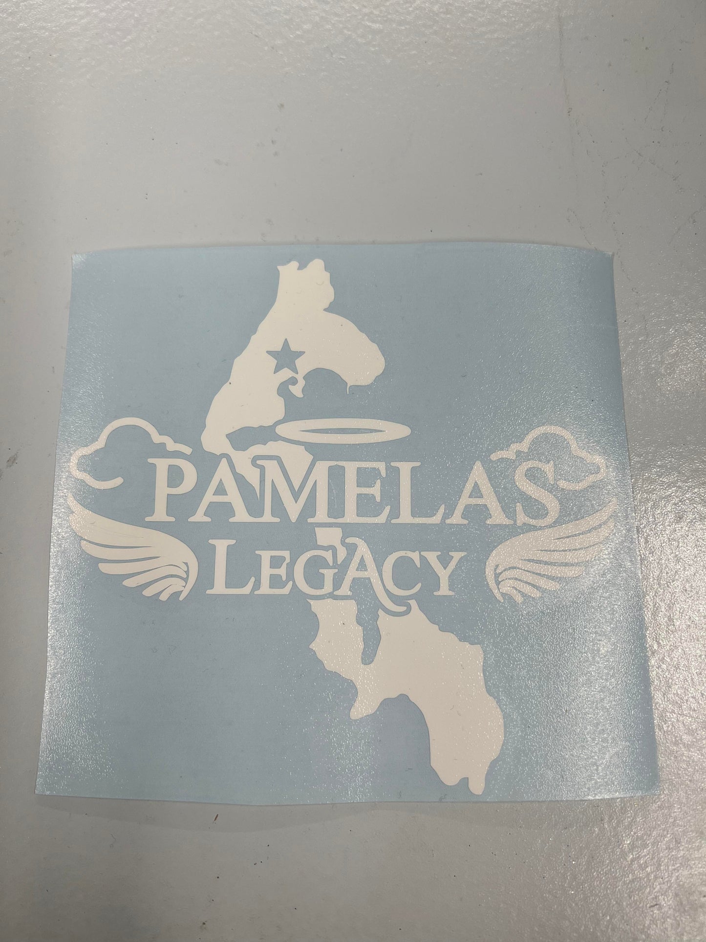 Pamelas Legacy Support Decal (Whidbey Island)